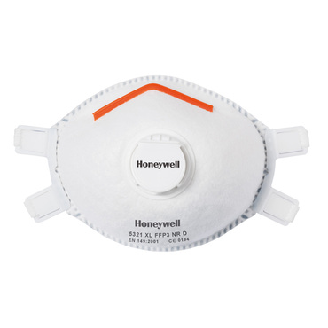 Disposable moulded mask 5321 ML FFP3 NR D with valve and full-face seal